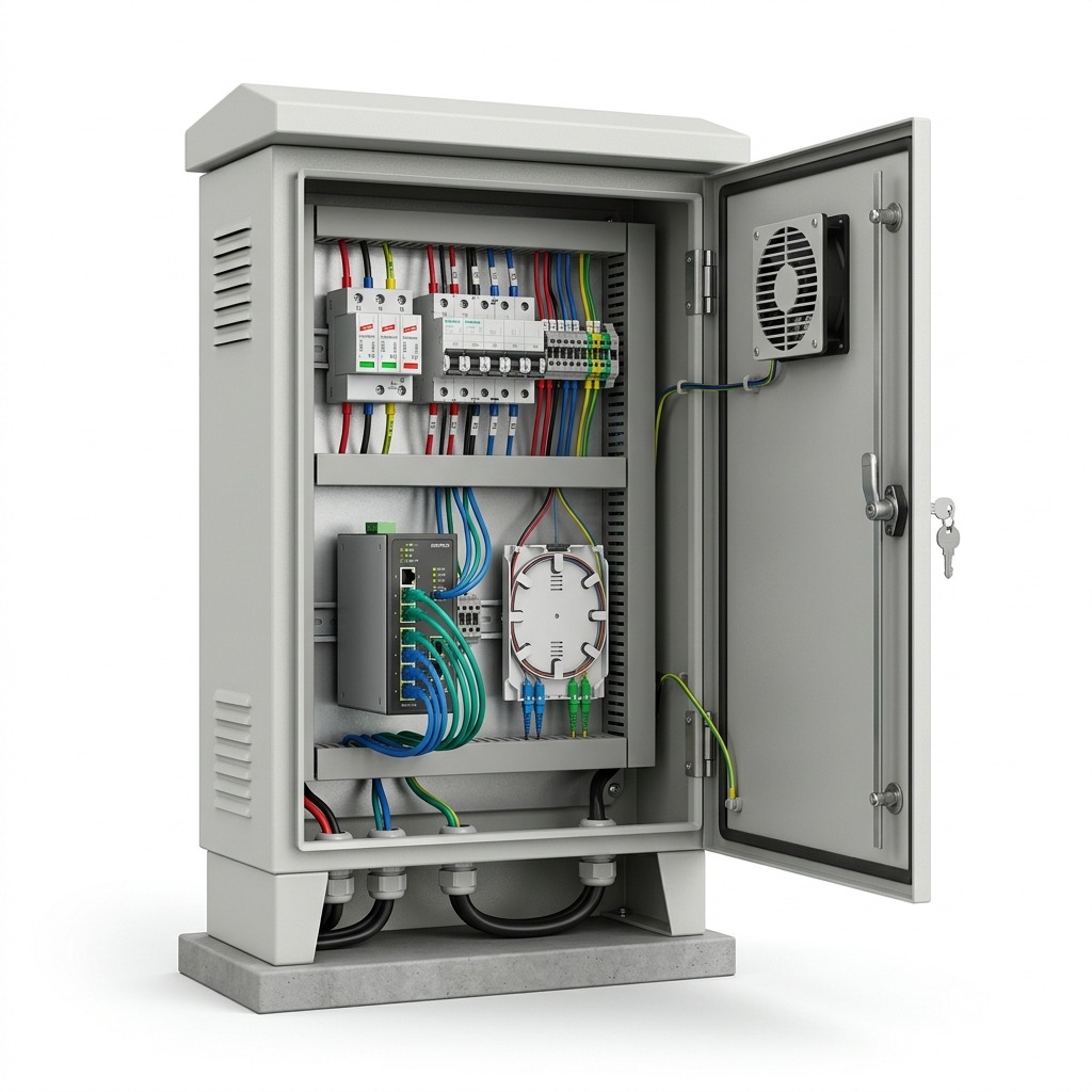 Smart City CCTV & Edge Surveillance Enclosure