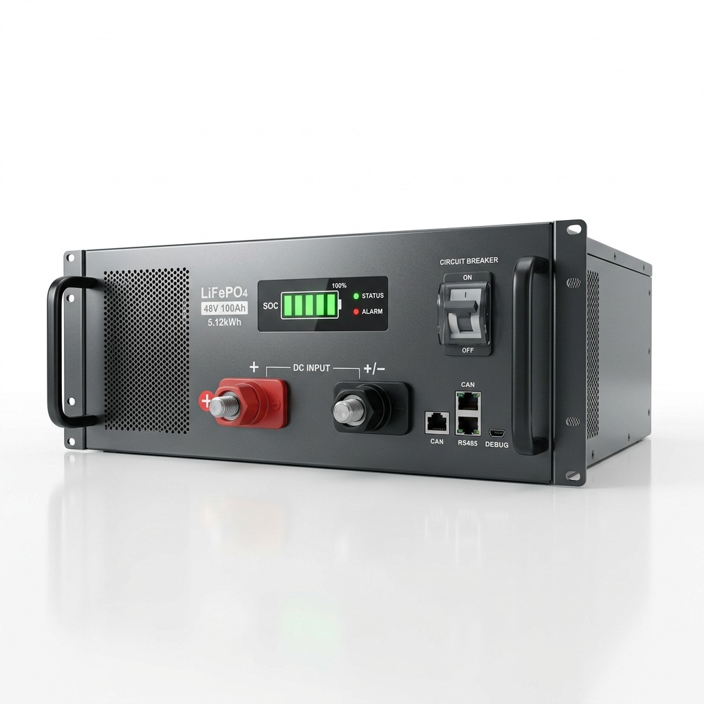 Rack-Mount LiFePO4 Battery Bank